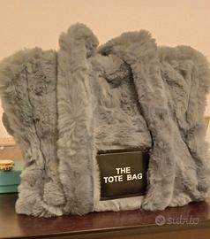 borsa in pelliccia Tote bag 