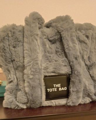 borsa in pelliccia Tote bag 
