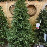 Albero di natale luci integrate 2,40m