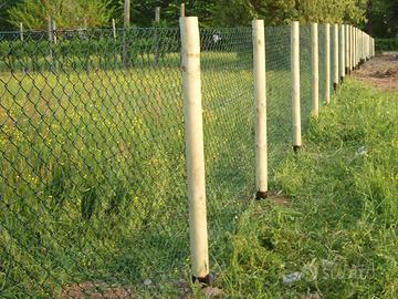 staccionate e recinti con rete 