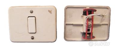 3 Flutti BTICINO, serie Domino anno 1956 collezion