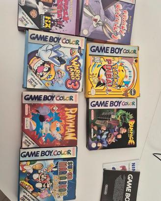 lotto 7 giochi game boy color