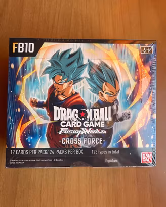 Dragon Ball Cross Force FB10 Booster Box 24 Packs