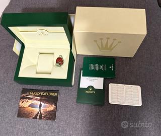 Scatola rolex full set