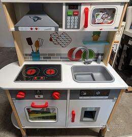 cucina giocattolo casa bambole mobile arcobaleno