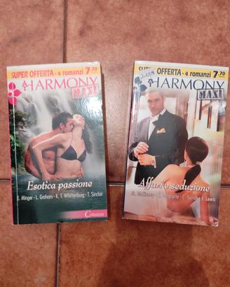Set 2 libri Harmony edizione Harmony Maxi
