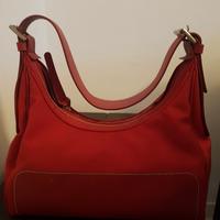 Borsa originale Hogan Pelle e tessuto colore rosso