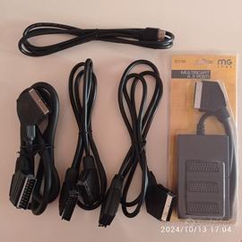 Kit prese scart e cavetto HDMI. 