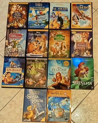 Lotto 27 DVD classici Disney e Pixar