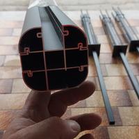 palli alluminio 1.8 mt per recinto WPC