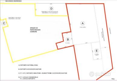 Capannone con ufficio