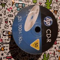CD  vergini hp 700mb 80 minuti 