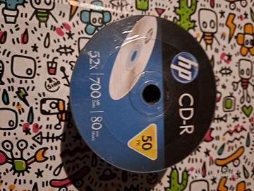 CD  vergini hp 700mb 80 minuti 
