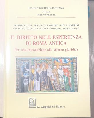 il diritto nell’esperienza di Roma antica