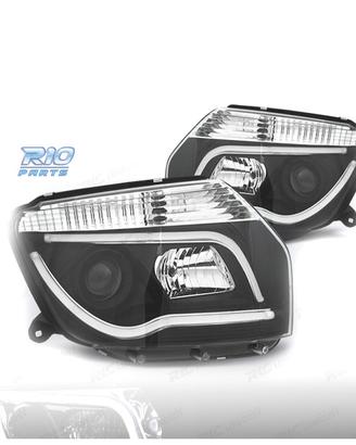 FARI DACIA DUSTER 10-13 TUBE LIGHT FONDO NERO
