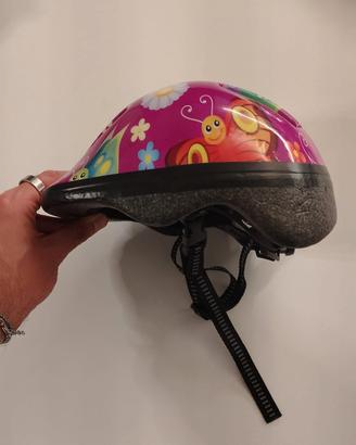 casco bici bambina