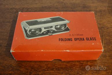 binocolo da teatro vintage
