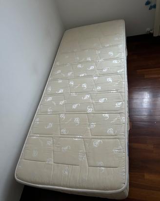 Materasso MADE IN ITALY + rete a doghe