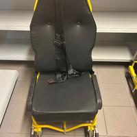 2 sedie trasporto disabili ancorabili