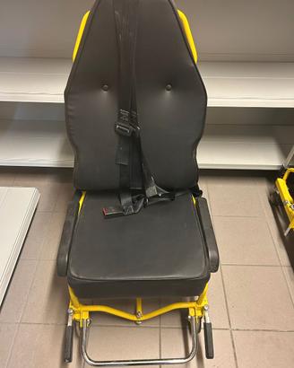 2 sedie trasporto disabili ancorabili