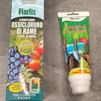 Ossicloruro di rame Flortis e mastice per innesti 