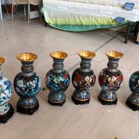 Vadi cinesi originali in cloisonne