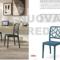 sedia penelope polipropilene certificata catas