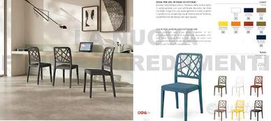 sedia penelope polipropilene certificata catas