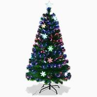 NUOVO Albero di Natale Fibra Ottica 180cm,Luci LED