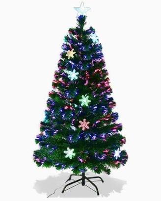 NUOVO Albero di Natale Fibra Ottica 180cm,Luci LED