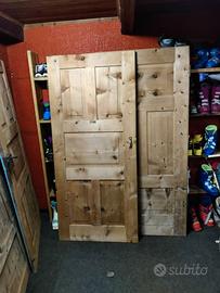 Porte in legno massiccio