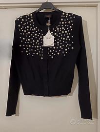 Cardigan con perle Liu Jo tg. L nuovo 