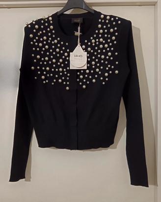 Cardigan con perle Liu Jo tg. L nuovo 