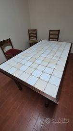 Tavolo in legno 146x86