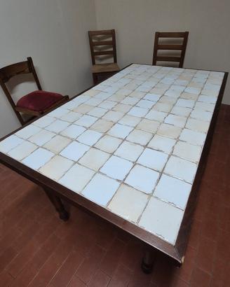 Tavolo in legno 146x86