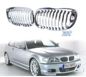 GRIGLIA BMW SERIE 3 E46 03-06 COUPE CABRIO CROMATA
