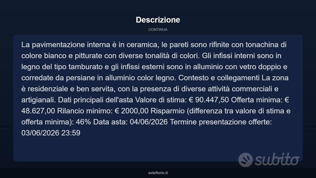 Appartamento – Marsala, Tabaccaro - Vista 5