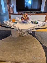 tavolo sala cristallo / marmo