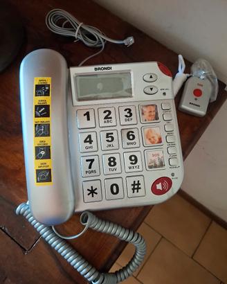 telefono fisso Brondi  salvavita 
