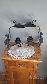 applique vintage in ferro battuto