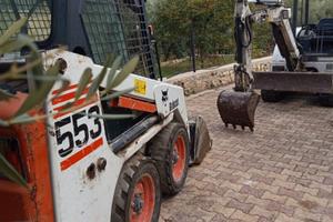 Bobcat-Minipala ed escavatore
