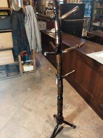 Stelo porta abiti in legno massello