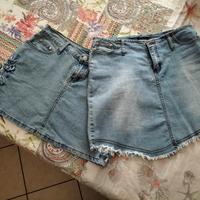 Set gonne jeans 