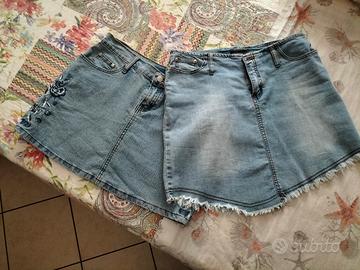 Set gonne jeans 