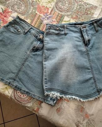 Set gonne jeans 