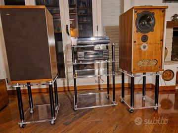 Mobile hi fi + stand per casse