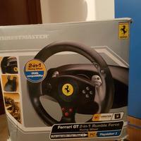 Volante e pedali Ferrari per PC e PS2