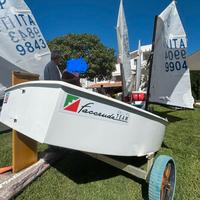 Optimist Faccenda, 3 vele e dotazione completa