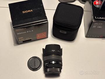 Sigma 30mm f1.4 Canon EX DC
