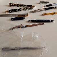 penne a sfera e stilografiche